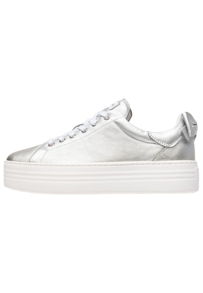 Nero Giardini Sneaker Lederimitat Silber