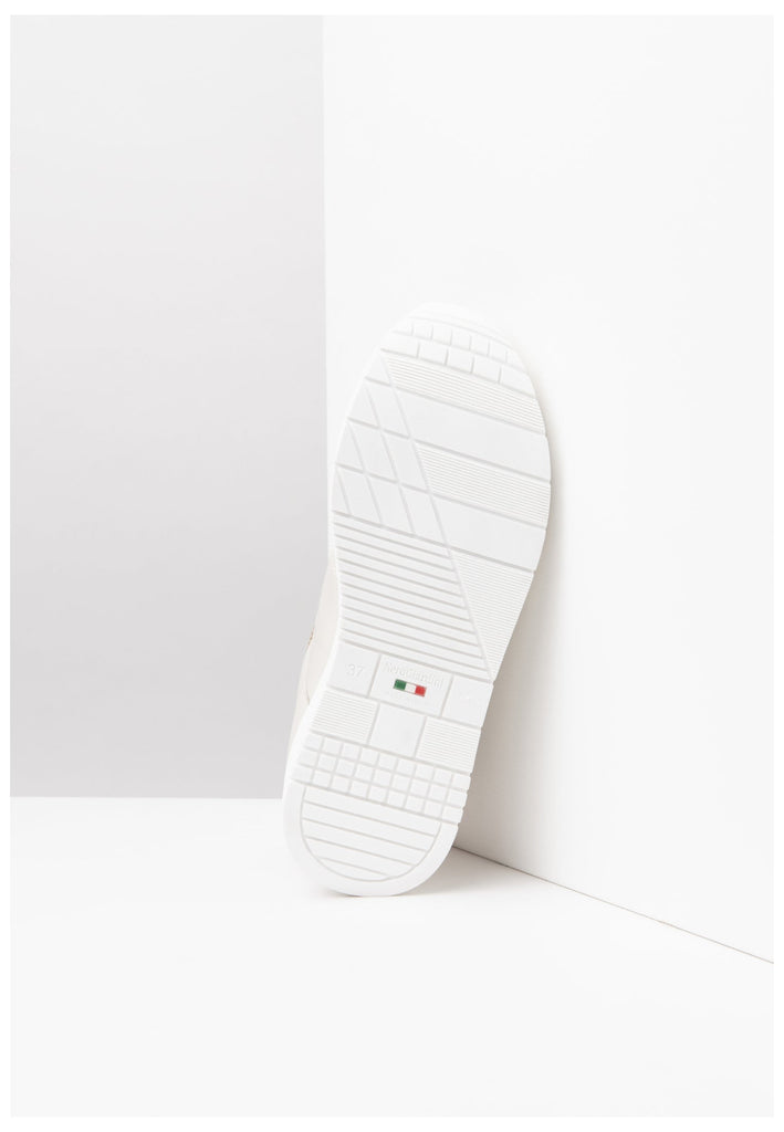 Nero Giardini Sneaker Lederimitat/Textil Weiß/Pink