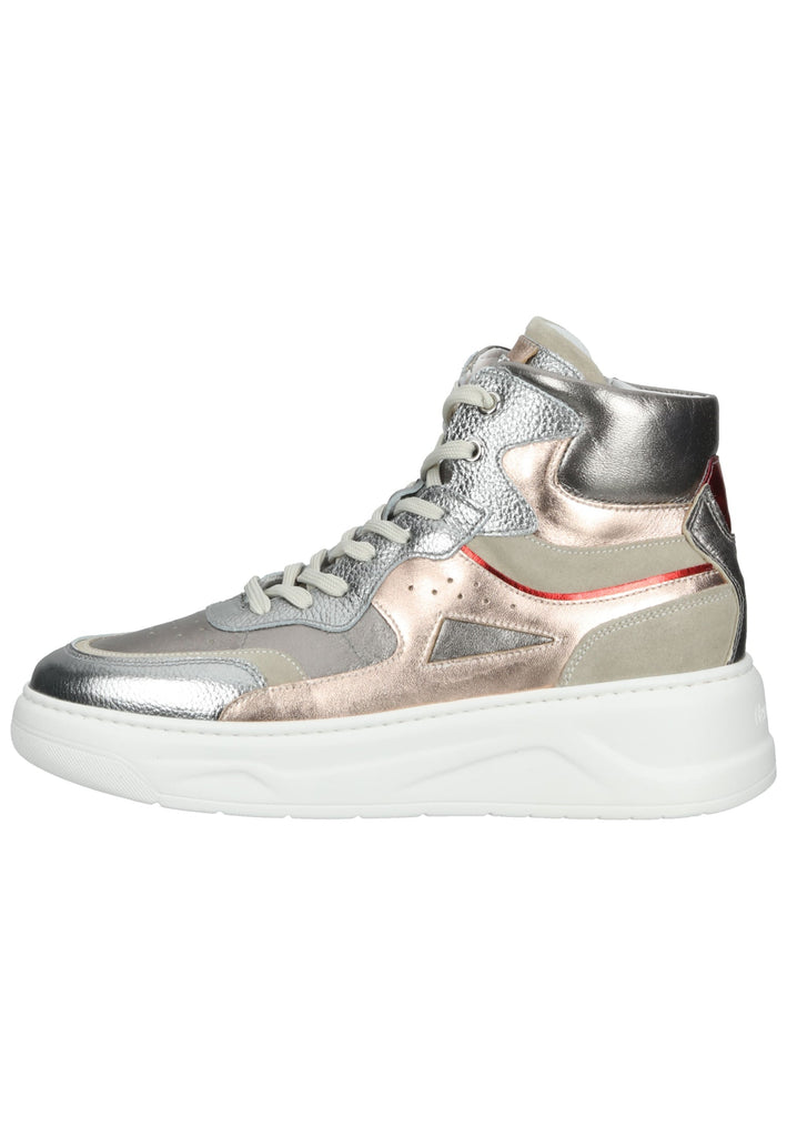 Sneaker Nero Giardini Sneaker Leder Metallic