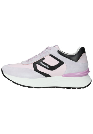Sneaker Nero Giardini Sneaker Leder/Textil Schwarz/Rosa