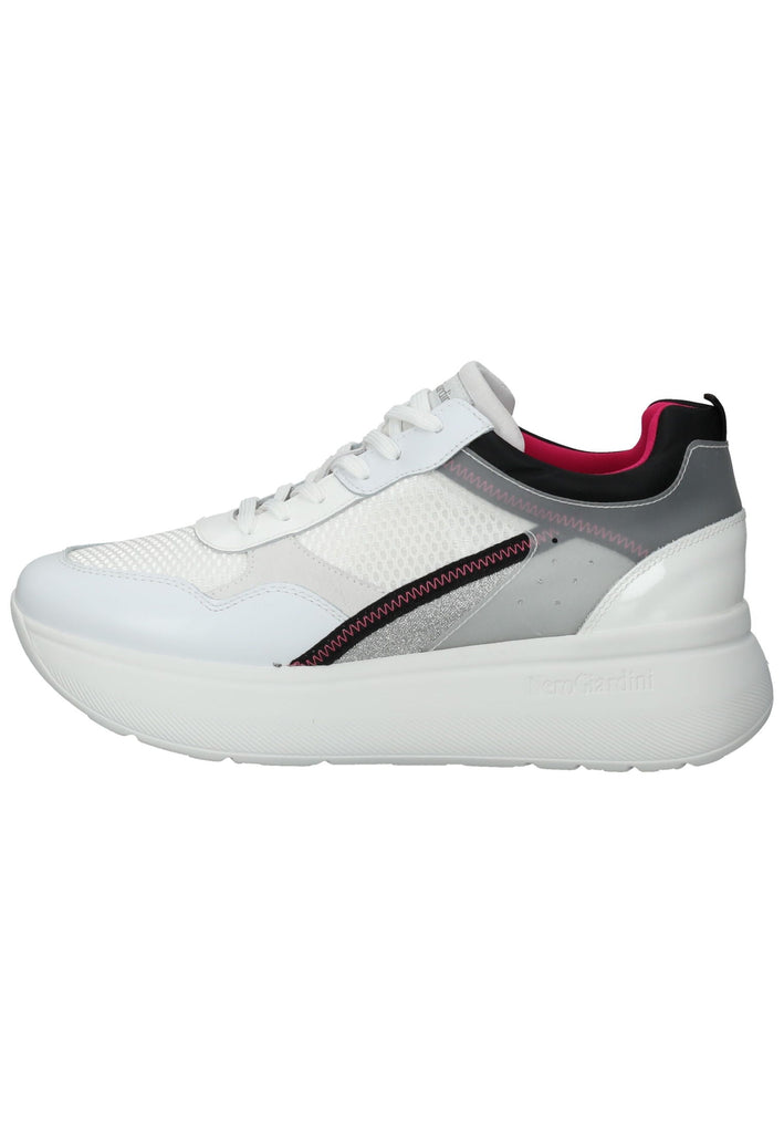 Sneaker Nero Giardini Sneaker Leder/Textil Weiß