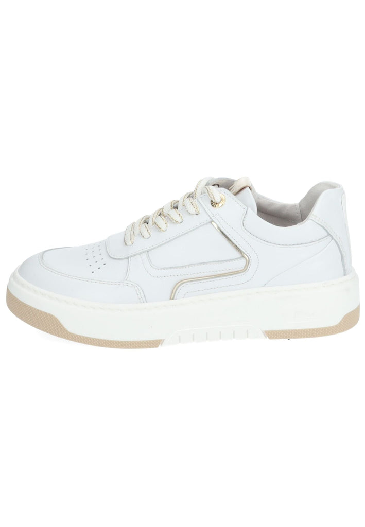Sneaker Nero Giardini Sneaker Leder/Textil Weiß/Beige