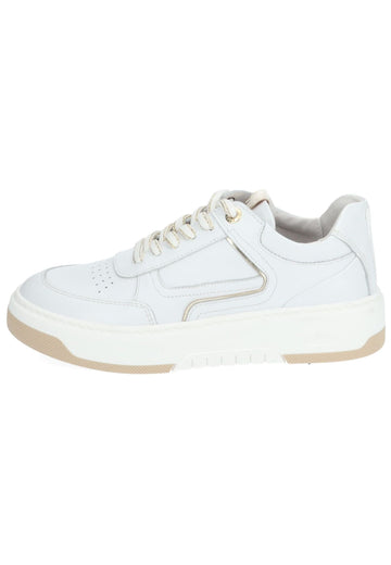 Sneaker Nero Giardini Sneaker Leder/Textil Weiß/Beige