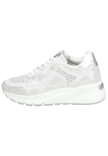 Sneaker Nero Giardini Sneaker Veloursleder Hellgrau