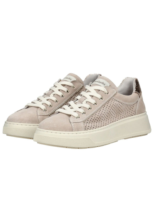 Nero Giardini Sneaker Veloursleder Beige