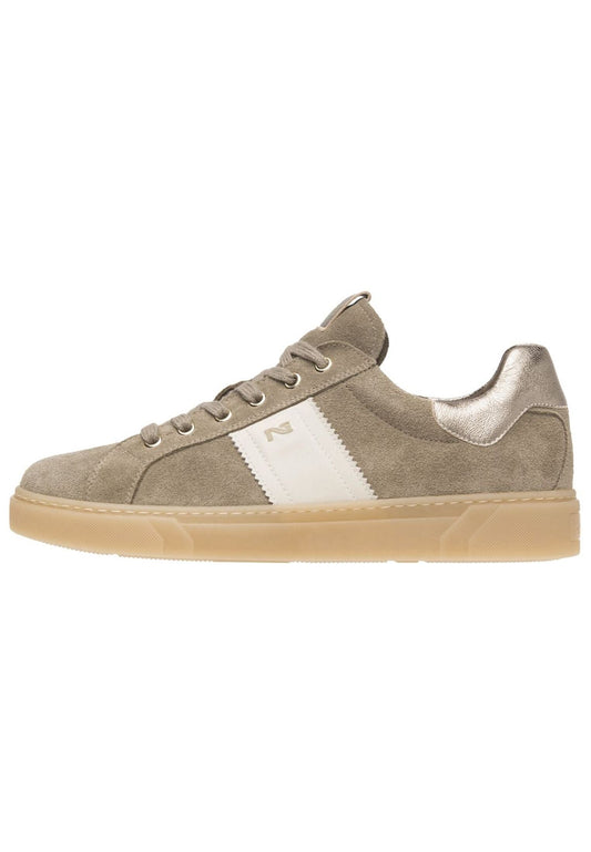 Nero Giardini Sneaker Veloursleder Braun/Weiß