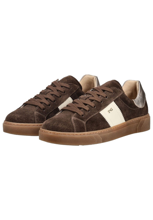 Nero Giardini Sneaker Veloursleder Dunkelbraun