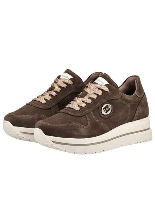 Nero Giardini Sneaker Veloursleder Dunkelbraun