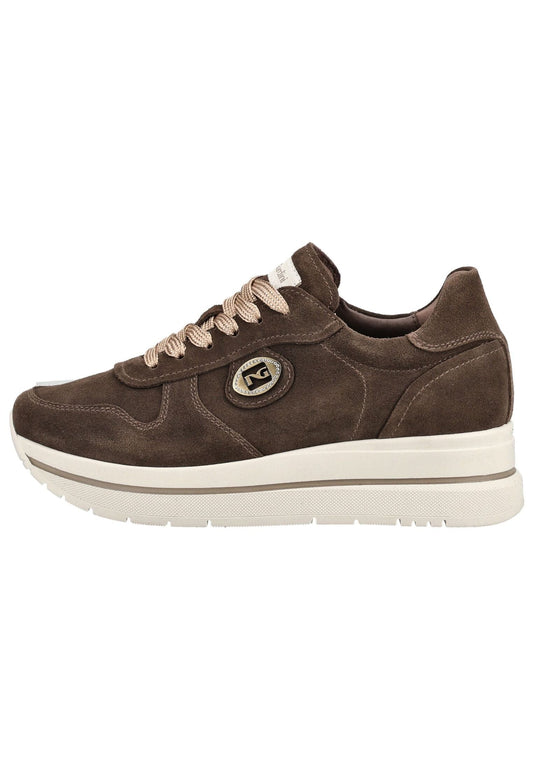 Nero Giardini Sneaker Veloursleder Dunkelbraun
