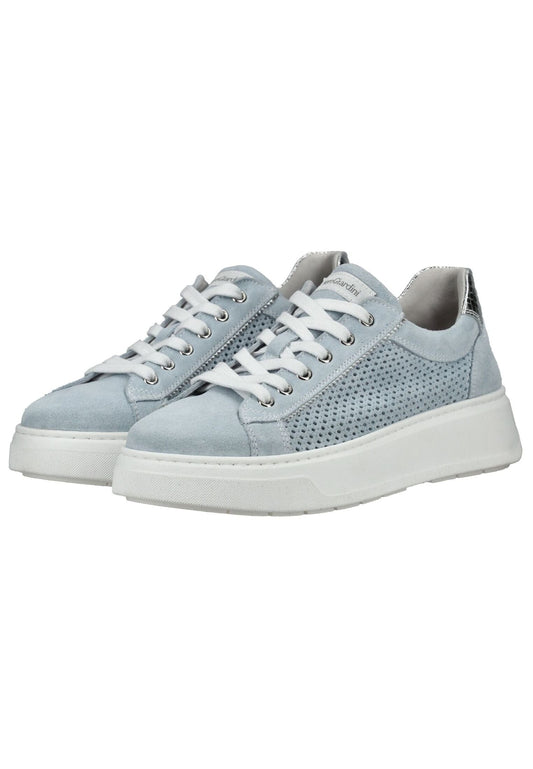 Nero Giardini Sneaker Veloursleder Hellblau