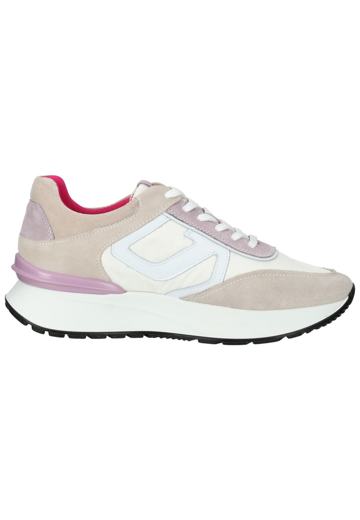 Nero Giardini Sneaker Veloursleder/Textil Beige/Weiß