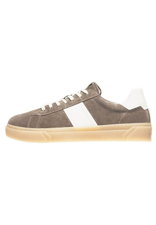 Nero Giardini Sneaker Veloursleder/Textil Braun/Weiß