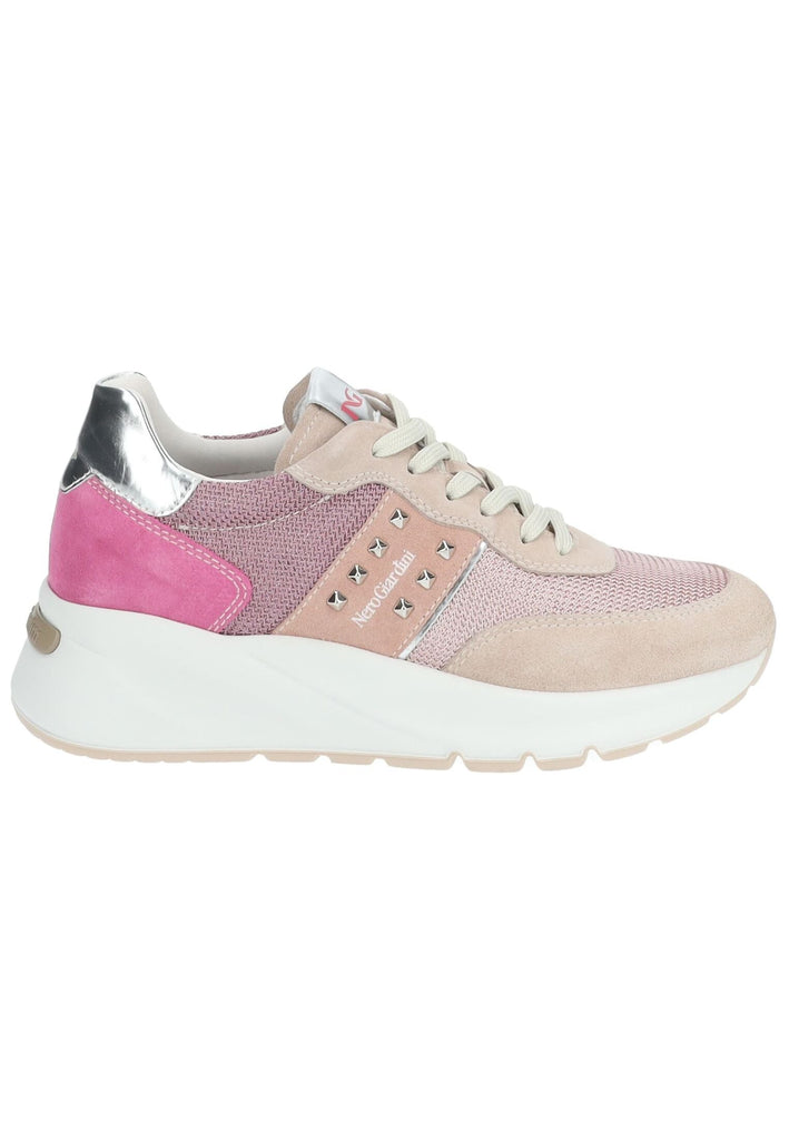 Nero Giardini Sneaker Veloursleder/Textil Pink/Violett