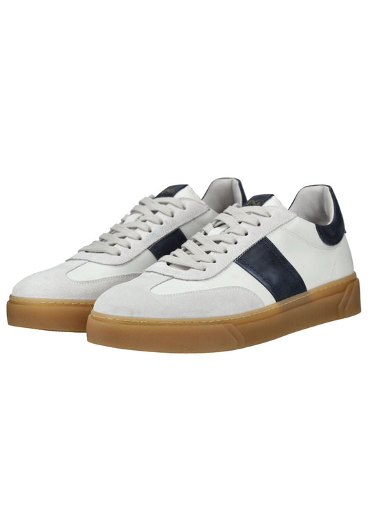 Nero Giardini Sneaker Veloursleder Weiß/Schwarz