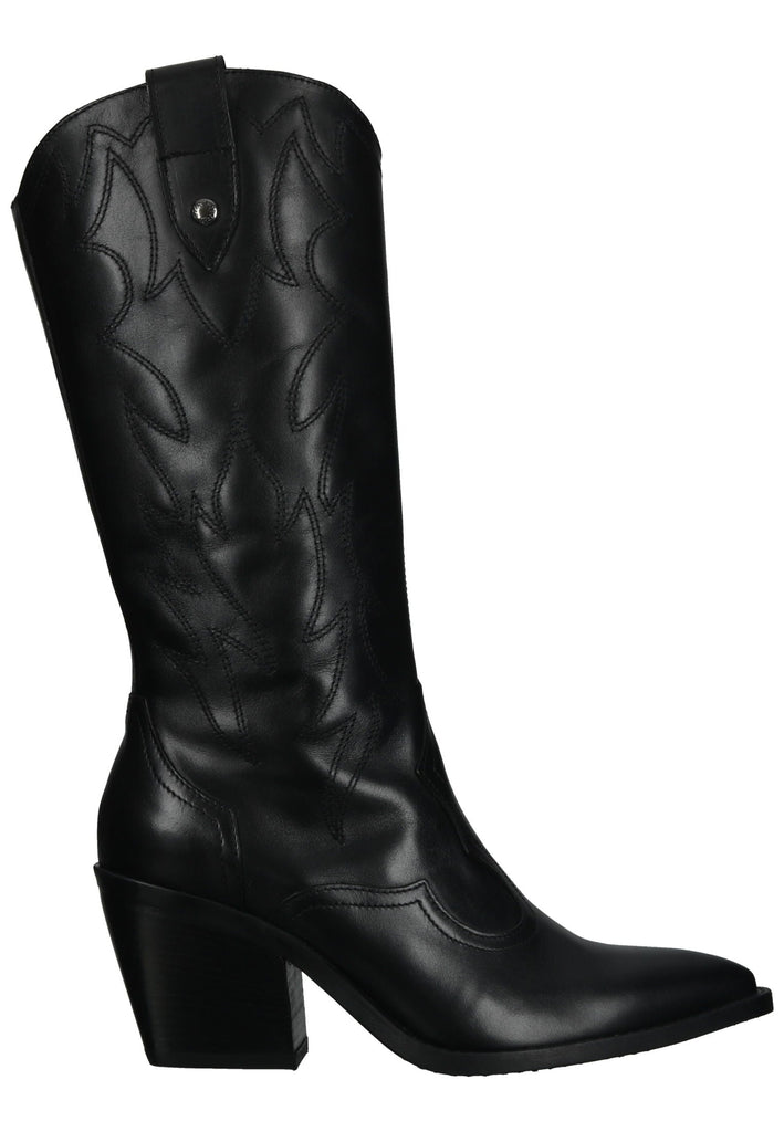 Nero Giardini Stiefel Glattleder Schwarz