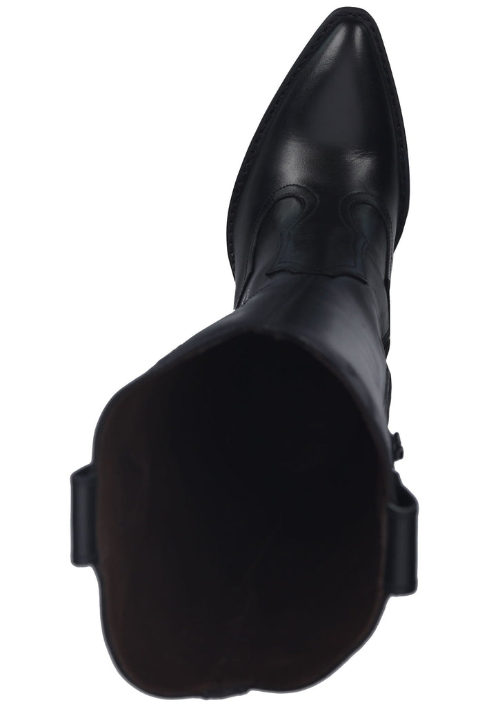 Nero Giardini Stiefel Glattleder Schwarz