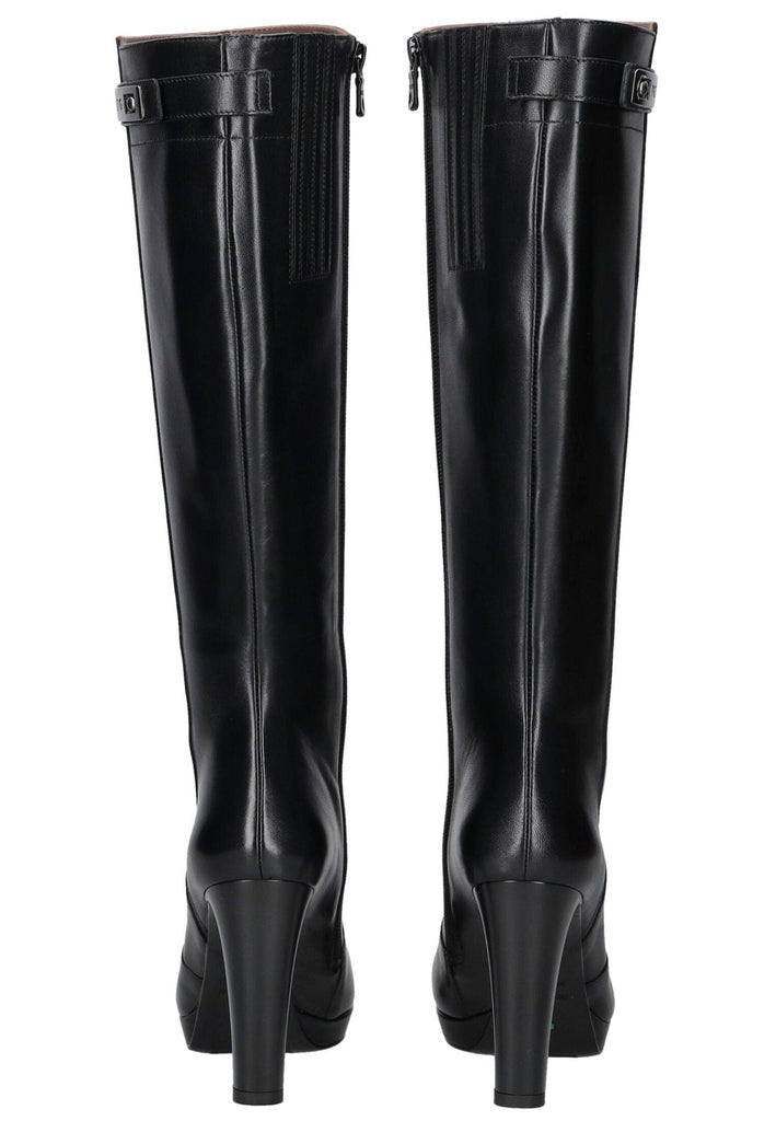 Nero Giardini Stiefel Glattleder Schwarz