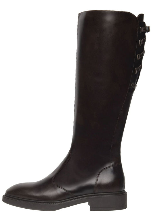 Nero Giardini Stiefel Leder Dunkelbraun