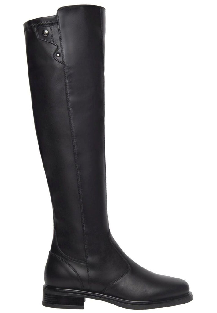 Nero Giardini Stiefel Leder Schwarz