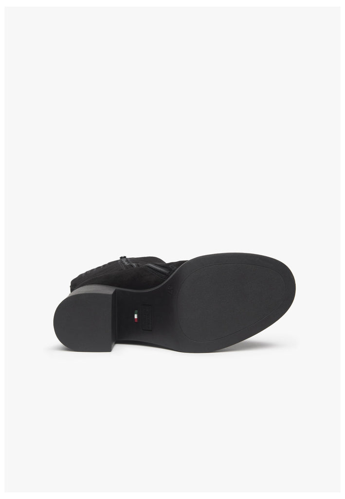 Nero Giardini Stiefel Leder Schwarz