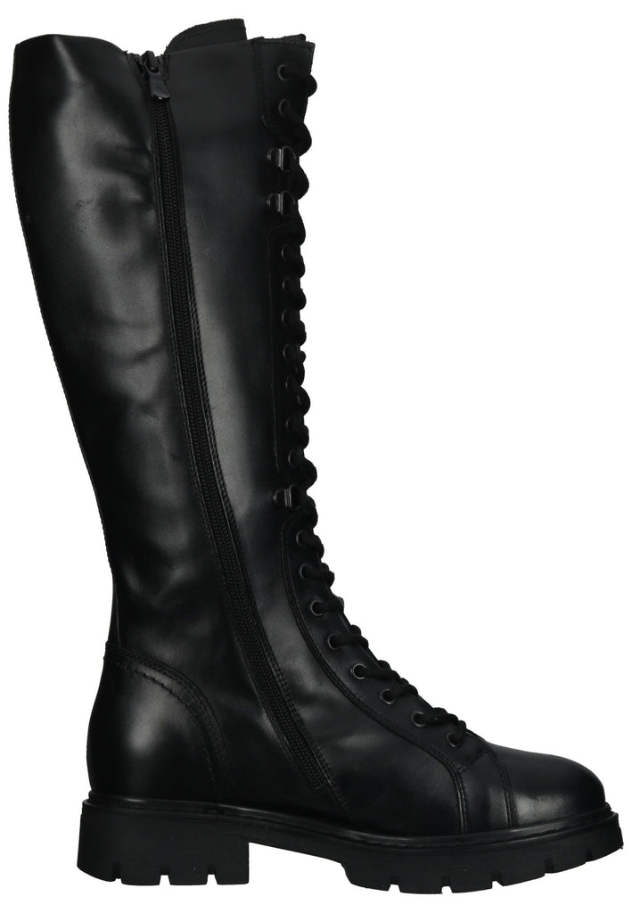 Nero Giardini Stiefel Leder Schwarz