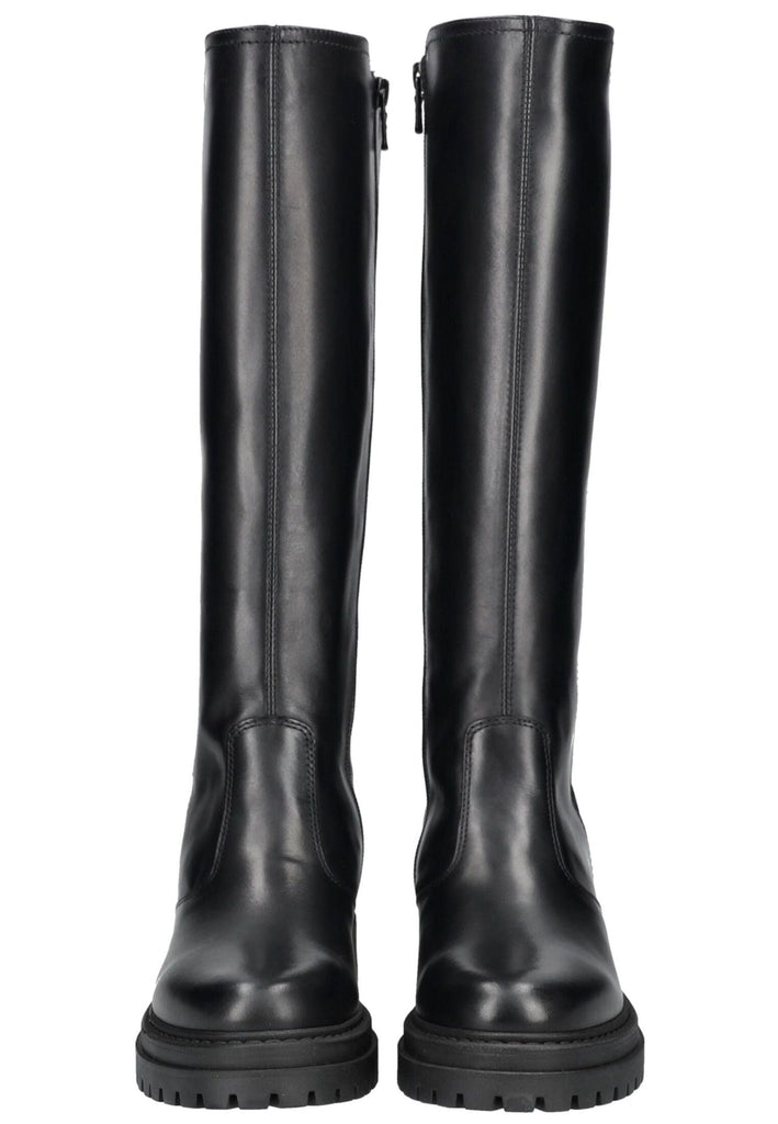 Nero Giardini Stiefel Leder Schwarz