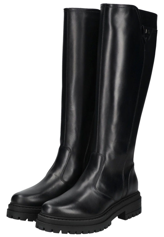 Nero Giardini Stiefel Leder Schwarz