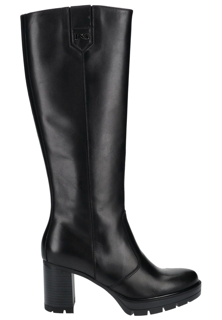 Nero Giardini Stiefel Leder Schwarz