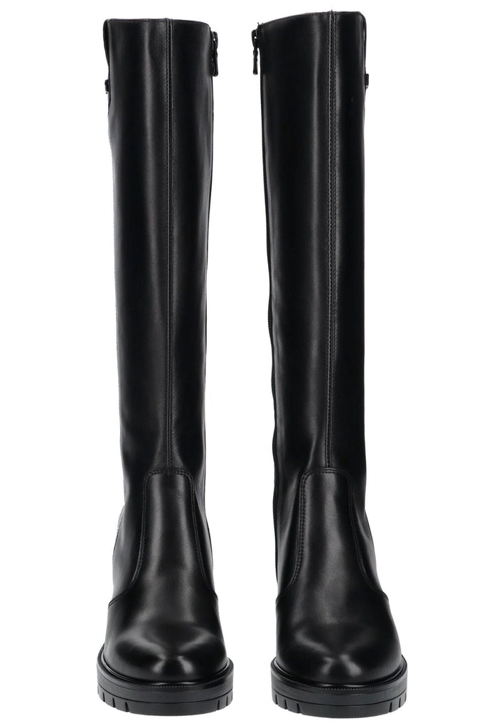 Nero Giardini Stiefel Leder Schwarz