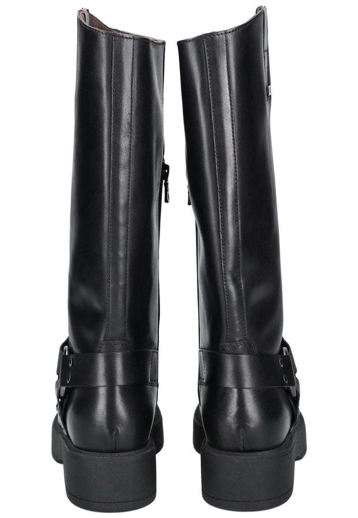 Nero Giardini Stiefel Leder Schwarz