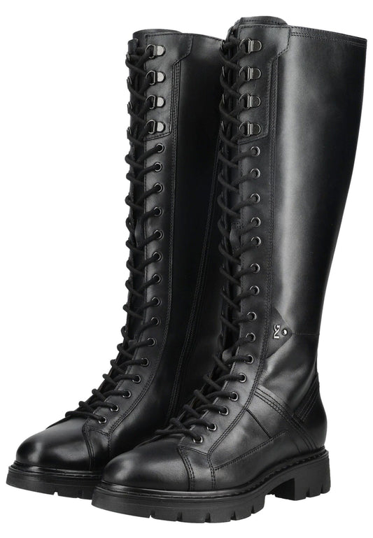 Nero Giardini Stiefel Leder Schwarz
