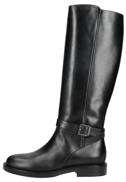 Nero Giardini Stiefel Leder Schwarz