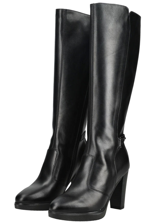 Nero Giardini Stiefel Leder Schwarz