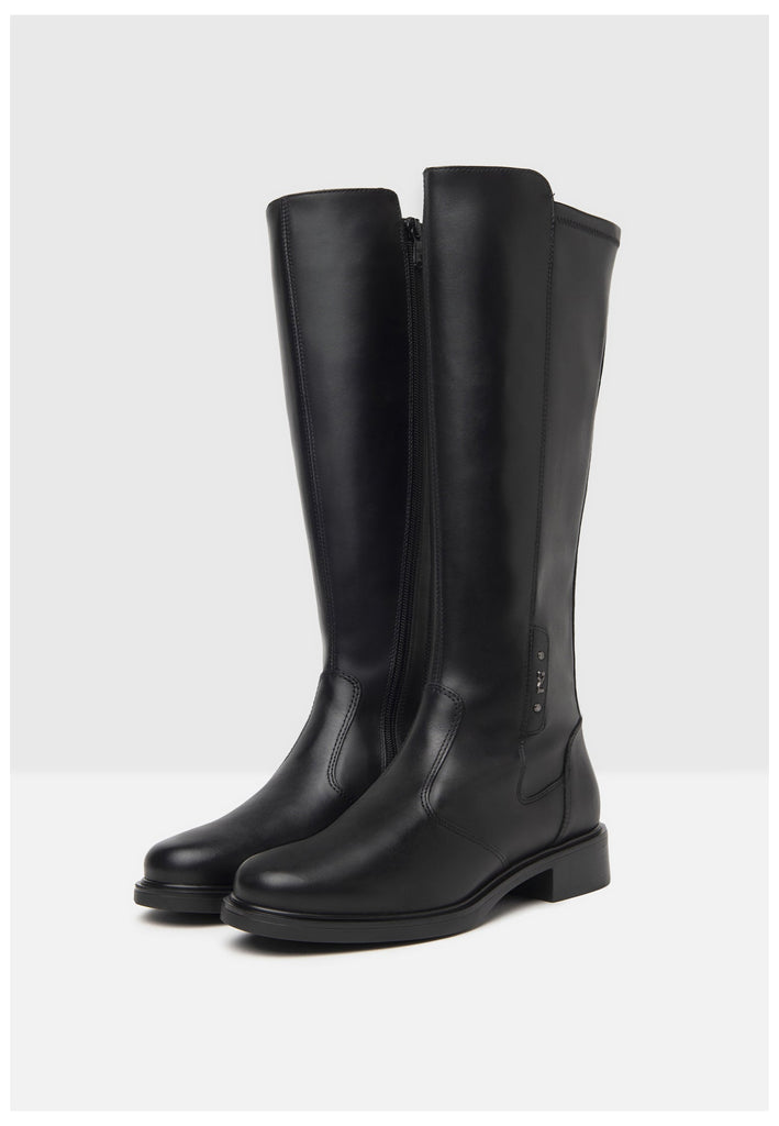 Nero Giardini Stiefel Leder/Synthetik Schwarz