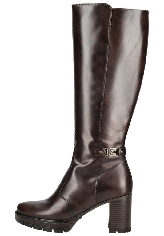 Nero Giardini Stiefel Leder/Textil Cafe