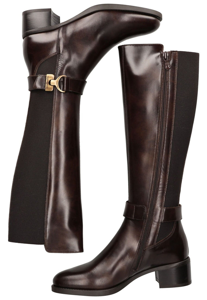 Nero Giardini Stiefel Leder/Textil Moro