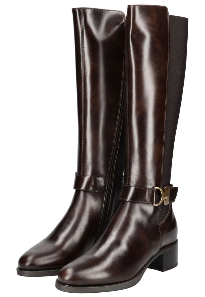 Nero Giardini Stiefel Leder/Textil Moro