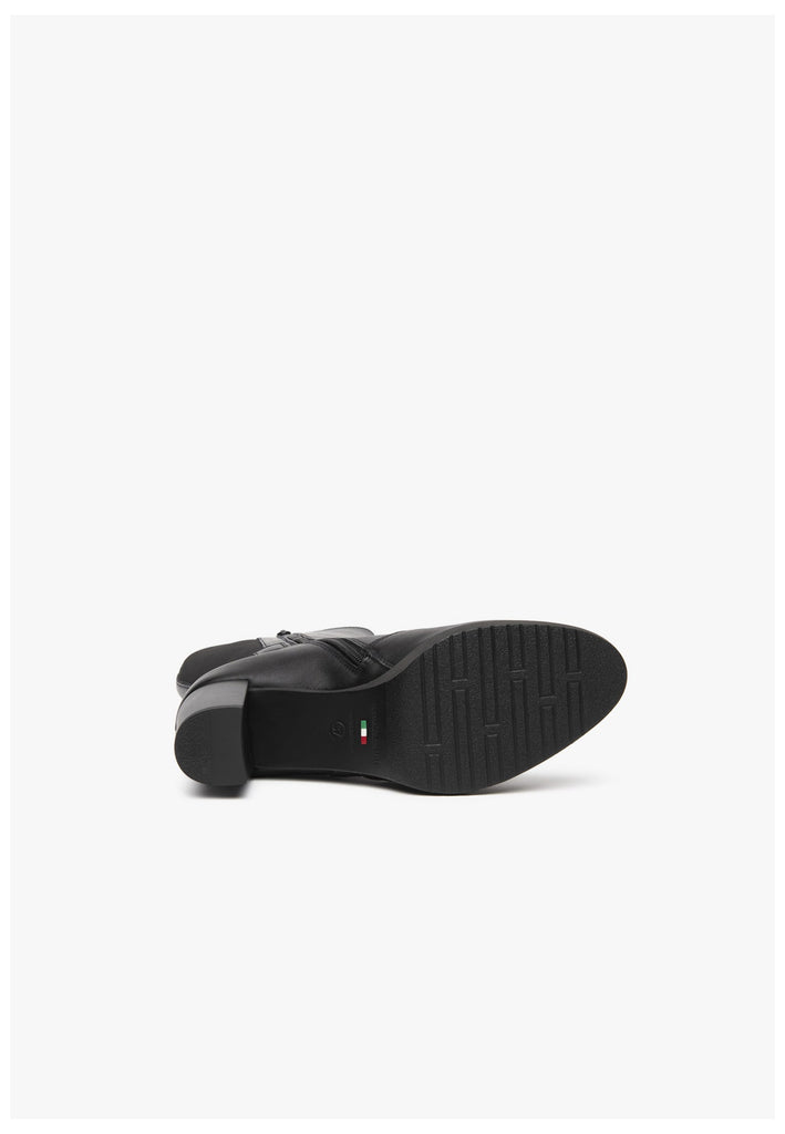 Nero Giardini Stiefel Leder/Textil Schwarz