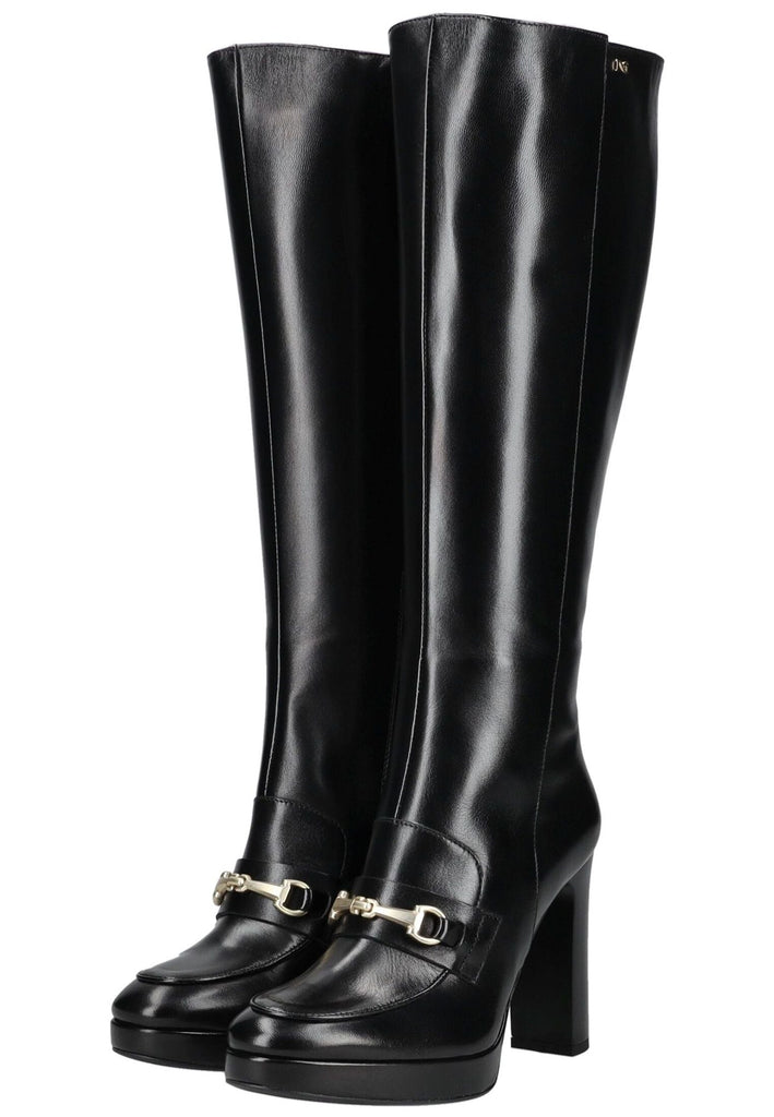 Nero Giardini Stiefel Nappaleder Schwarz