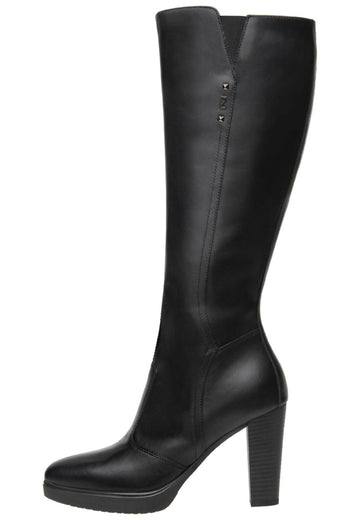 Stiefel Nero Giardini Stiefel Leder Schwarz