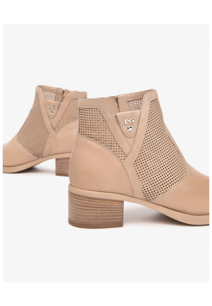 Nero Giardini Stiefelette Leder Champagne