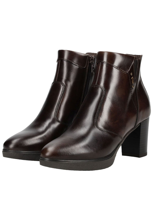 Nero Giardini Stiefelette Leder Dunkelbraun