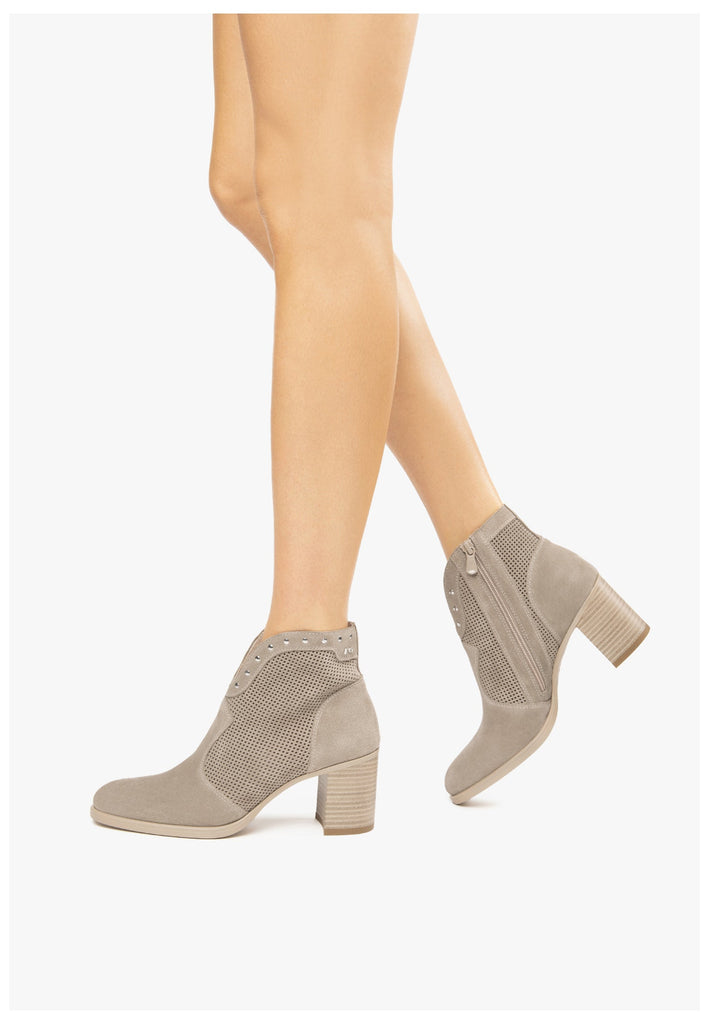 Nero Giardini Stiefelette Leder Grau