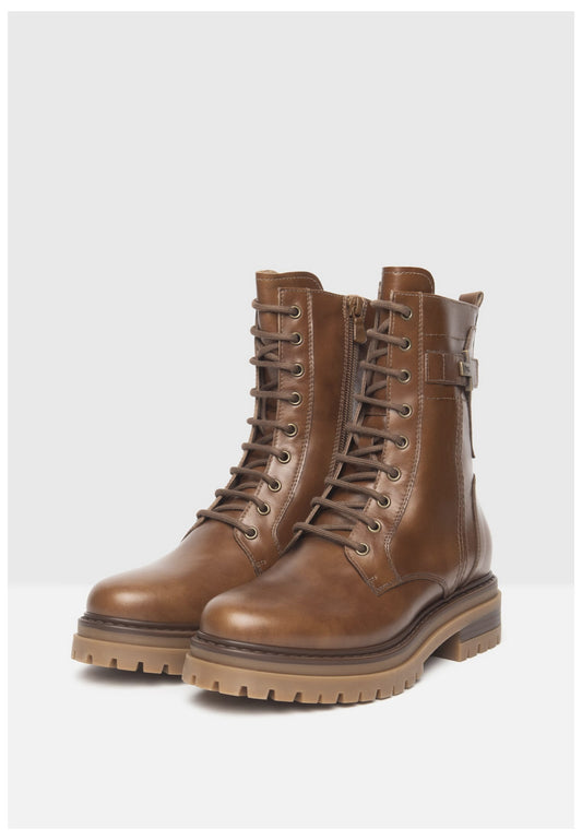 Nero Giardini Stiefelette Leder Mittelbraun