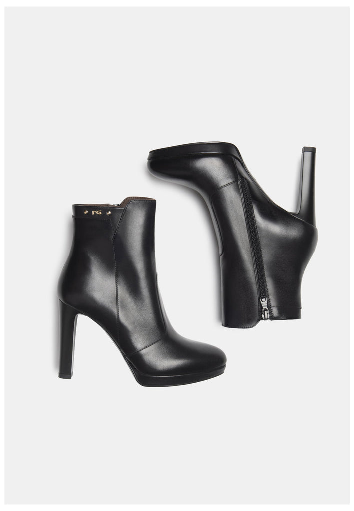 Nero Giardini Stiefelette Leder Schwarz