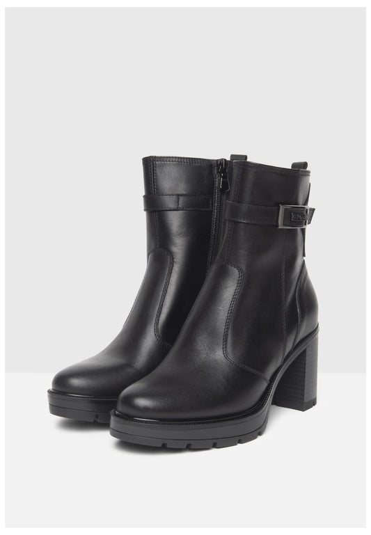 Nero Giardini Stiefelette Leder Schwarz