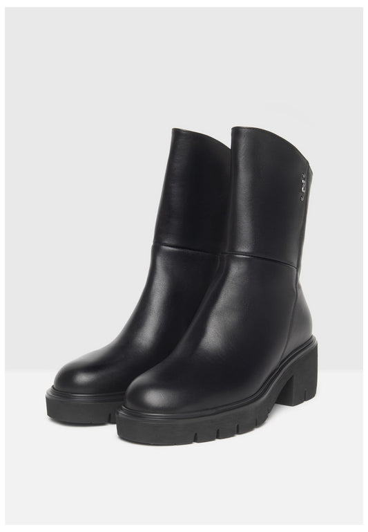 Nero Giardini Stiefelette Leder Schwarz