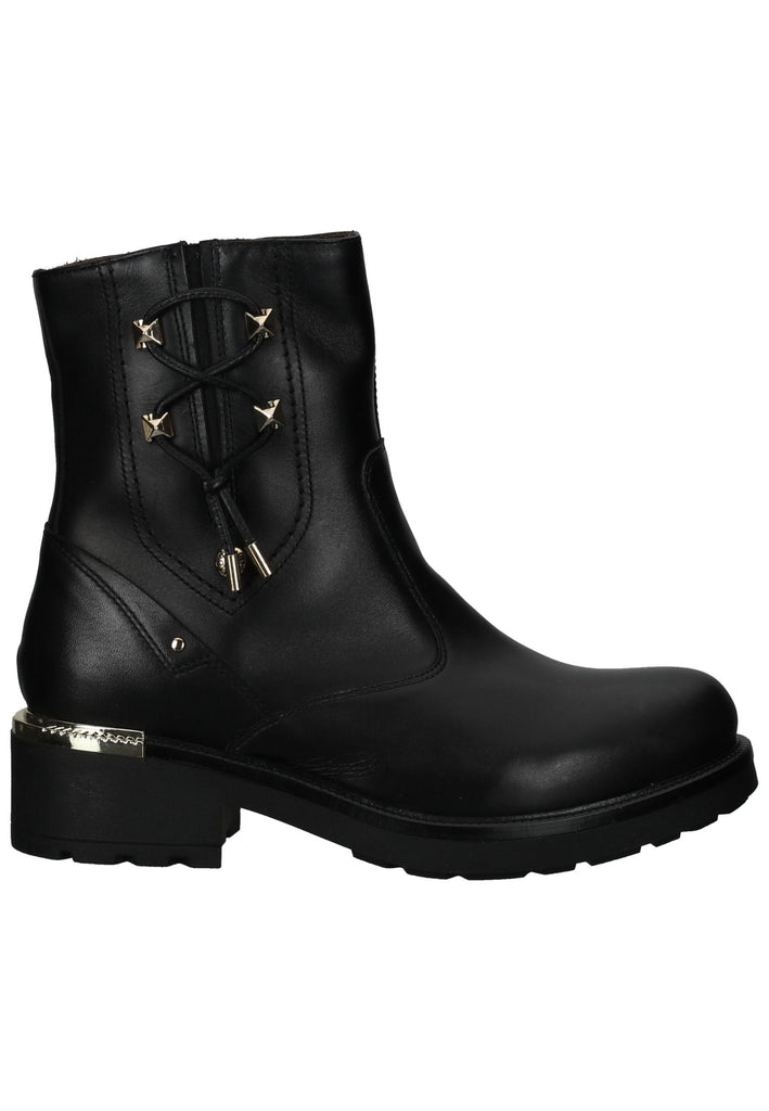 Nero Giardini Stiefelette Leder Schwarz/Gold