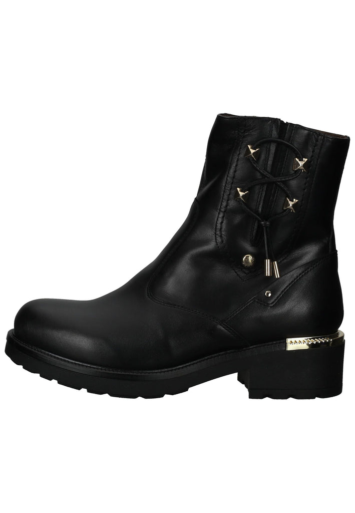 Nero Giardini Stiefelette Leder Schwarz/Gold
