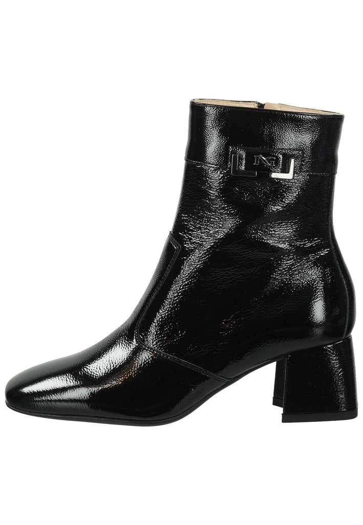 Nero Giardini Stiefelette Leder Schwarz Lack